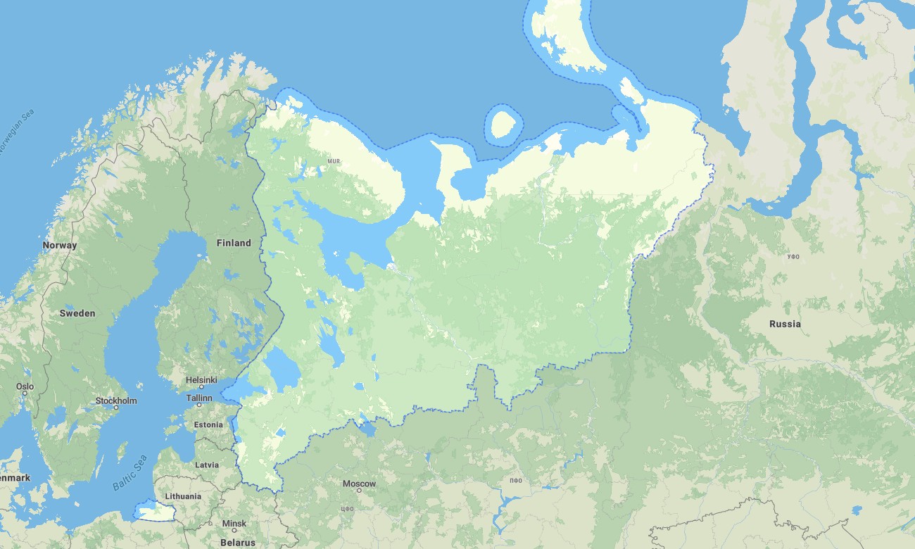 northwestern_fd Northwestern Federal District Garmin topographic map - Image 1