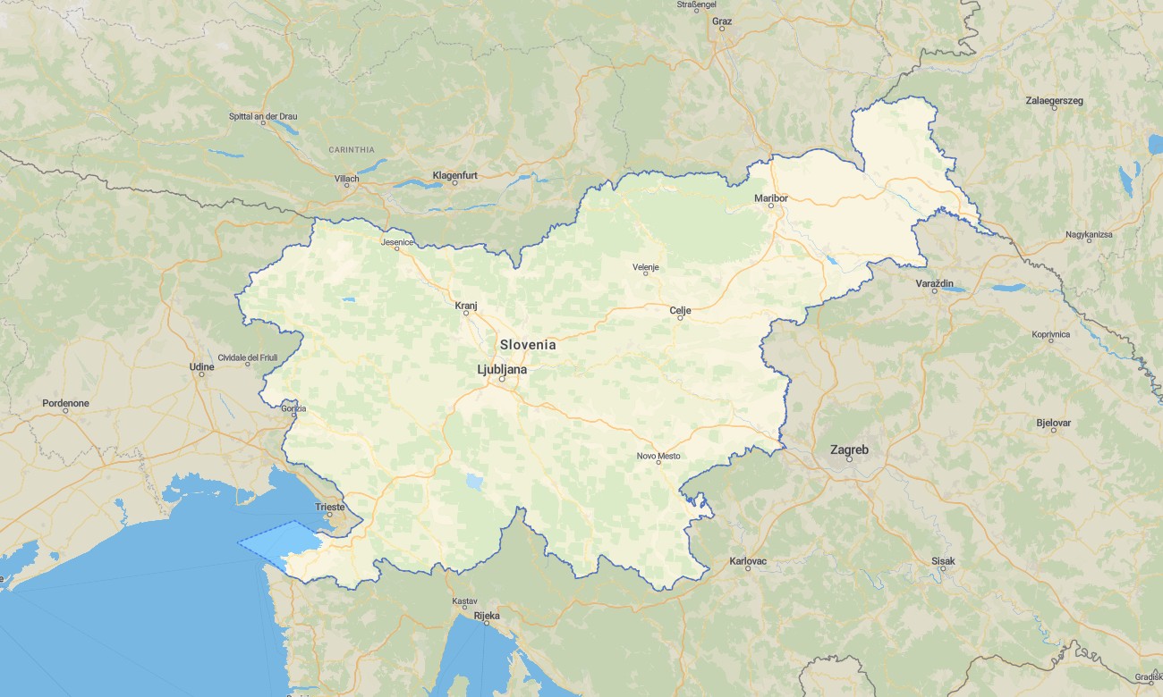 slovenia Slovenia Garmin topographic map - Image 1