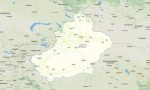 Xinjiang Garmin topographic map